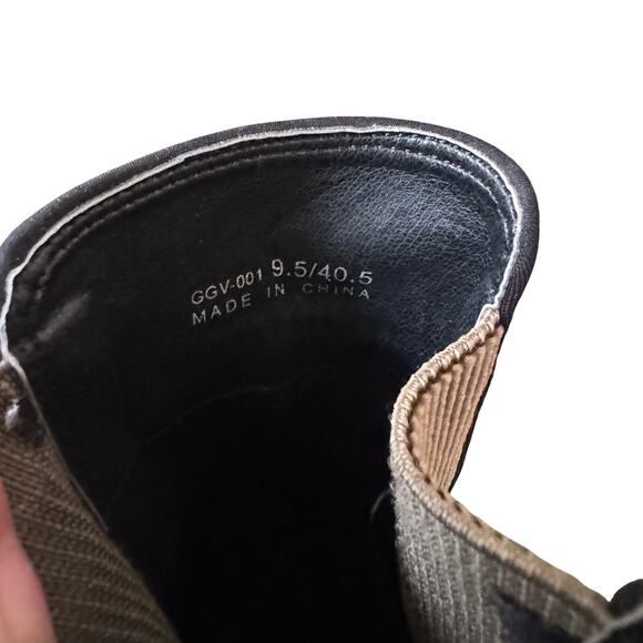 CHINESE LAUNDRY Good Day Bootie Black Chunky Boot Lug Sole Platform Size 9.5 - Picture 9 of 11